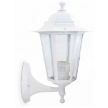 Lanterne de jardin bras inférieur blanc E27 60W Blanc GSC 000700071