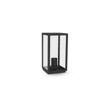 Miidex Lighting - Lanterne E27 Gris Anthracite - 18W - IP54 - Classe i - 240mm Hauteur
