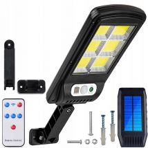 Lanterne Lampadaire Solaire Led Pilote 128 Cob