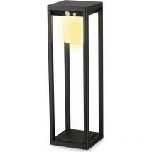 Lampe solaire pour l'extérieur 15x50 cm - IP54 - Décoration de jardin - Lampe solaire extérieure - Lampe solaire avec détecteur de mouvement - Lampe