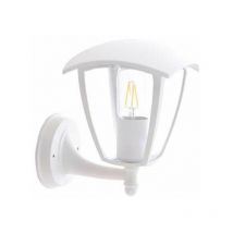 Silumen - Lanterne Murale Extérieure pour Ampoule E27 - Blanc