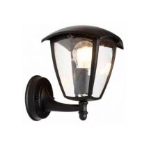 Silumen - Lanterne Murale Extérieure pour Ampoule E27 - Noir
