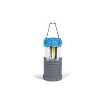 Lanterne pliable Kampa Flare - Piles - Gris et bleu