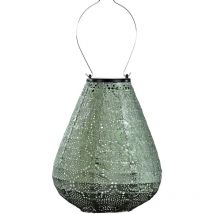 Lanterne solaire Tulip 20 cm Bazaar - Vert sauge
