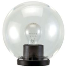 Beca - Lanterne Sur Mât 'globo' 75w Max - Ø Cm.30 Col. Noir - Opale