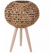 Lanterne sur pieds en rotin Natural Living