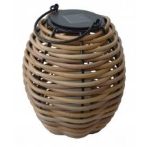 Lanterne solaire tressée Alicia h26cm Orium