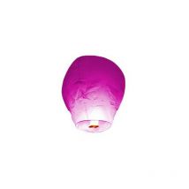 Lanterne volante rose X 1