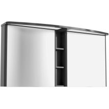 Lanzet - Classico Spiegelschrank 140cm, Anthrazit'-'7971912