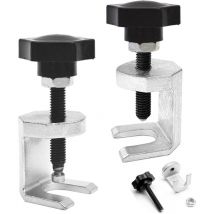 Laoa - 2 Pièces Extracteur Bras Essuie Glace, Extracteur de Bras D'essuie-Glace Universel Réglable en Acier pour Bras D'essuie-Glace, Réparation