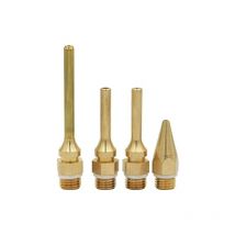 4Pcs Buses de Pistolet Thermofusible, Buse en Cuivre de Pistolet à Colle, Buses Longue de Remplacement Facile à Installer, Bouche Allongée Accessoire