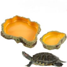 Accessoire Terrarium Reptile 2 pièces gamelle Reptile 2 Pinces à Alimentation Longue Acier Inoxydable Brucelles incurvées Droites Convient Geckos,