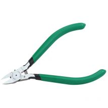 Ciseaux électriques de 5 pouces, pince diagonale cr-v fil de fer, Pince Coupe-Cable, coupe-fil de cuivre avec ressort permettant d'économiser du