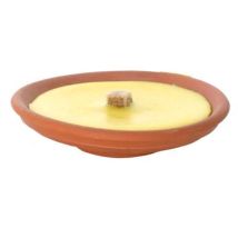 Lapillo - Citronella Grande In Ciotola Di Terracotta - Ø Cm.16,5x2,5h.
