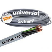 1119205 - Cavo di controllo 10 in pvc, 5 x 1 mm², con conduttore di protezione verde e giallo, 5 G1,0 mm², cavo rivestito a 5 fili, 5 fili - Lapp