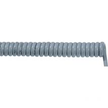 73220364 Spiralkabel unitronic spiral LiF2Y11Y 500 mm / 2000 mm 6 x 0.25 mm² Grau 1 St. - Lapp