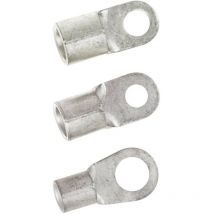 Lapp 63204245 Capocorda ad anello Sezione Max=10 mm² ø foro=6.5 mm Non isolato Metallo 100 pz.