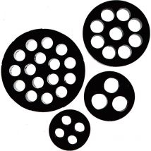 53332380 skintop DIX-M32 Mehrfachdichteinsatz M32 3 x 8 mm Nitril-Butadien-Kautschuk Schwar - Lapp