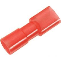 Lappkabel - lapp 61794955 Flachsteckhülse Steckbreite: 4.8 mm Steckdicke: 0.8 mm 180 ° Vollisoliert Rot 100 St.
