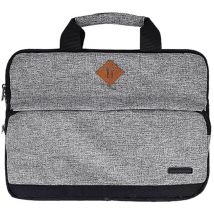 Cofi 1453 - Laptop Notebook Tasche fashion mit Handgriff Schutztasche Bag Tablet Slim Hellgrau 13.3 Zoll