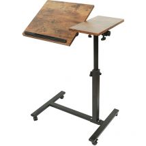 Laptoptisch Höhenverstellbar Notebooktisch 6034.558/90cm Neigungsständer,mobiles Rednerpult Mit Rollen Für Notebook