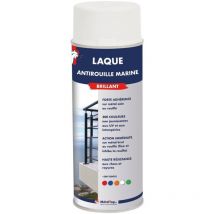 Laque Antirouille Marine - 0.4 l - Bombe 400 mL - 4007 - Violet pourpre Metaltop
