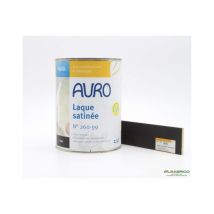 Auro - Laque couvrante satinée Aqua n°260 Noire - Pot de 2.5L