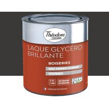 Laque Glycéro Brillante Théodore Noir 0,5 l