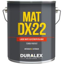 Laque mate glycérophtalique dx 22 blanc 1L Duralex 105100207