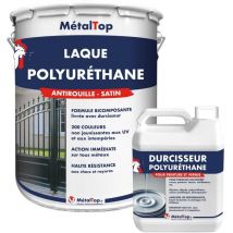 Metaltop - Laque Polyurethane - Pot 5 l - 7015 - Gris ardoise