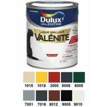 Laque Valénite brillant au ral 2L Dulux Valentine ral: 7016 Gris anthracite