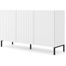 Bestmobilier - Lara - buffet bas - pieds noirs - 150 cm