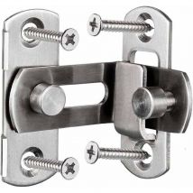Grid Cool - Drill Bit Set 2 Large 90 Degree Right Angle Door Lock Buckles Curved Locking Bolts Sliding Lock Lever Bolts for Doors and Windows
