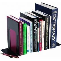 Block - Metal Large Deluxe Bookends Black - BLO06914