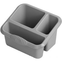 Large Sink Tidy - Silver