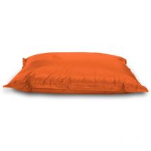 Humza Amani - Large Slab Bean Bag Chair/Lounger Outdoor & Indoor - Orange - Orange