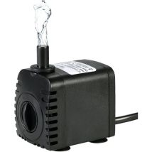 Largeight - Pompe à Eau Submersible, 600L / h 8W Pompe Eau Aquarium Ultra-silencieux avec 4 Pieds de Ventouses pour Fontaines Fish Tank Hydroponic
