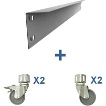 Larguero gris 1500 + 4RUEDAS (2F+2SF) 20