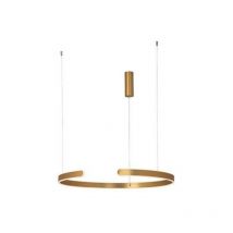 Larissa Ilio Ceiling Pendant Light 40W 3000K Aluminium Antique Brushed Gold