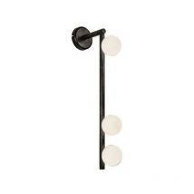 Zambelis - Larissa Troyan Sconce Wall Lamp Black 3 Light