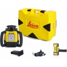 Leica Geosystems - Laser leica Rugby 610 avec coffret avec batterie Li-ion et cellule de réception Rod Eye 160- 6008615