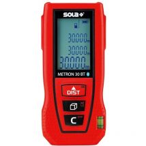 Laser-Entfernungsmesser metron 30 bt inklusive Zubehör - Sola