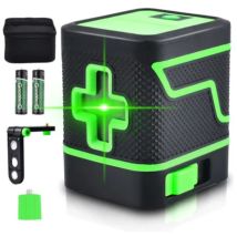 Laser-nivelliergerät, Starkes Licht, Dünne Linie, Automatische Linienzeichnung, Mini, Klein, Tragbar, 2-zeilig, Grünes Licht, Nivelliergerät, 