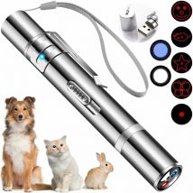 Niceone - Laser Pointer, Indoor Cat Toys, Laser Pen Toy for Kitten and Dog, Red Dot led Light Up Pointer, Interactive Toys for Indoor Cats and Dogs,