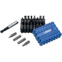 Laser Tools Power Bits Set, Includes JIS 33PC