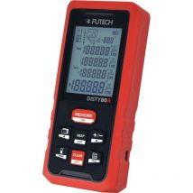 Futech - Laserentfernungsmesser disty 80 red 0,05 b.80m ± 2mm ip 54