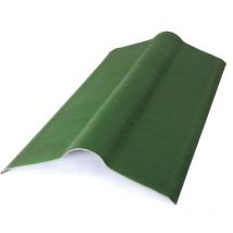 Colmo bituminoso per lastre da copertura Onduline Dimensioni 100 x 50 cm. Colore verde intense