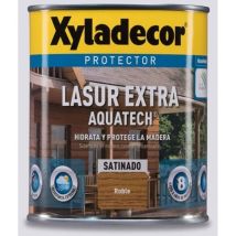 Xyladecor Lasur Extra Satinado Aquatech para madera Roble 750 ml