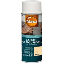 Lasure aérosol multi-supports tous types de bois extérieur - aspect mat incolore 400 mL Xyladecor
