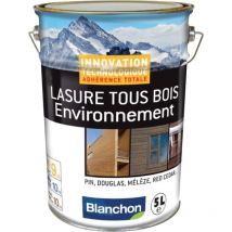 Lasure Blanchon Tous Bois Environnement Conditionnement: 5 Litres - Teinte: Brun Acajou